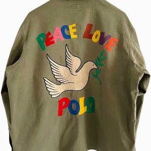 Ralph Lauren army green jacket